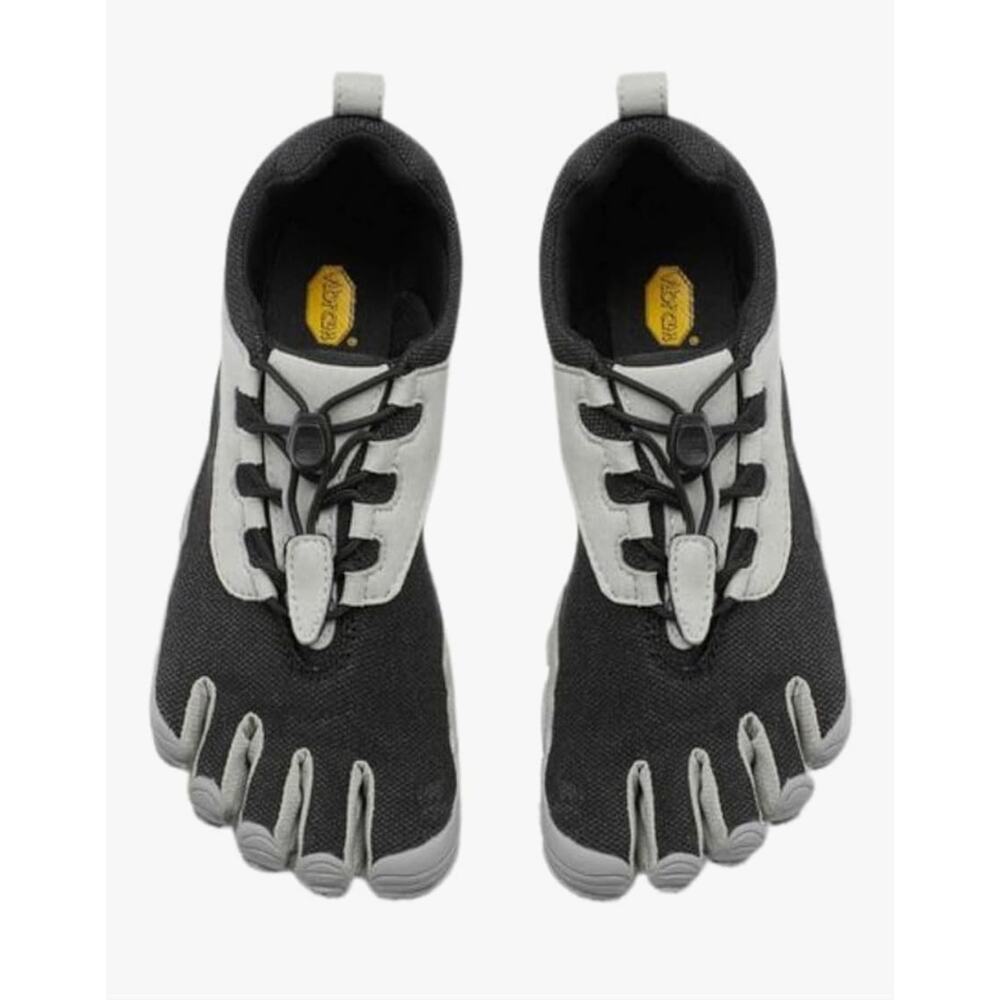 Vibram Women's FiveFingers V-Run Retro, Black/Grey, Size 8.5-9 Eu 40 - Picture 5 of 6